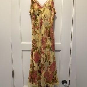 BETSEY JOHNSON NEW YORK SIZE 6 SILK CHIFFON SLIP DRESS Y2K, ‘90’s VINTAGE